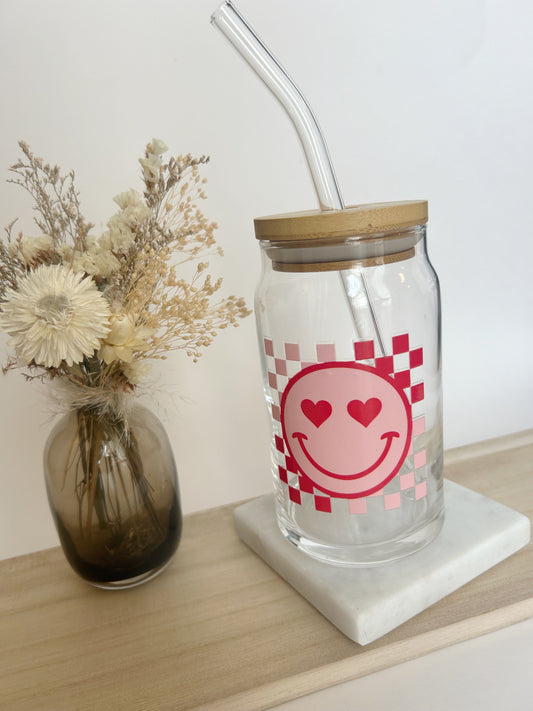 HEART EYES SMILEY // GLASSWARE