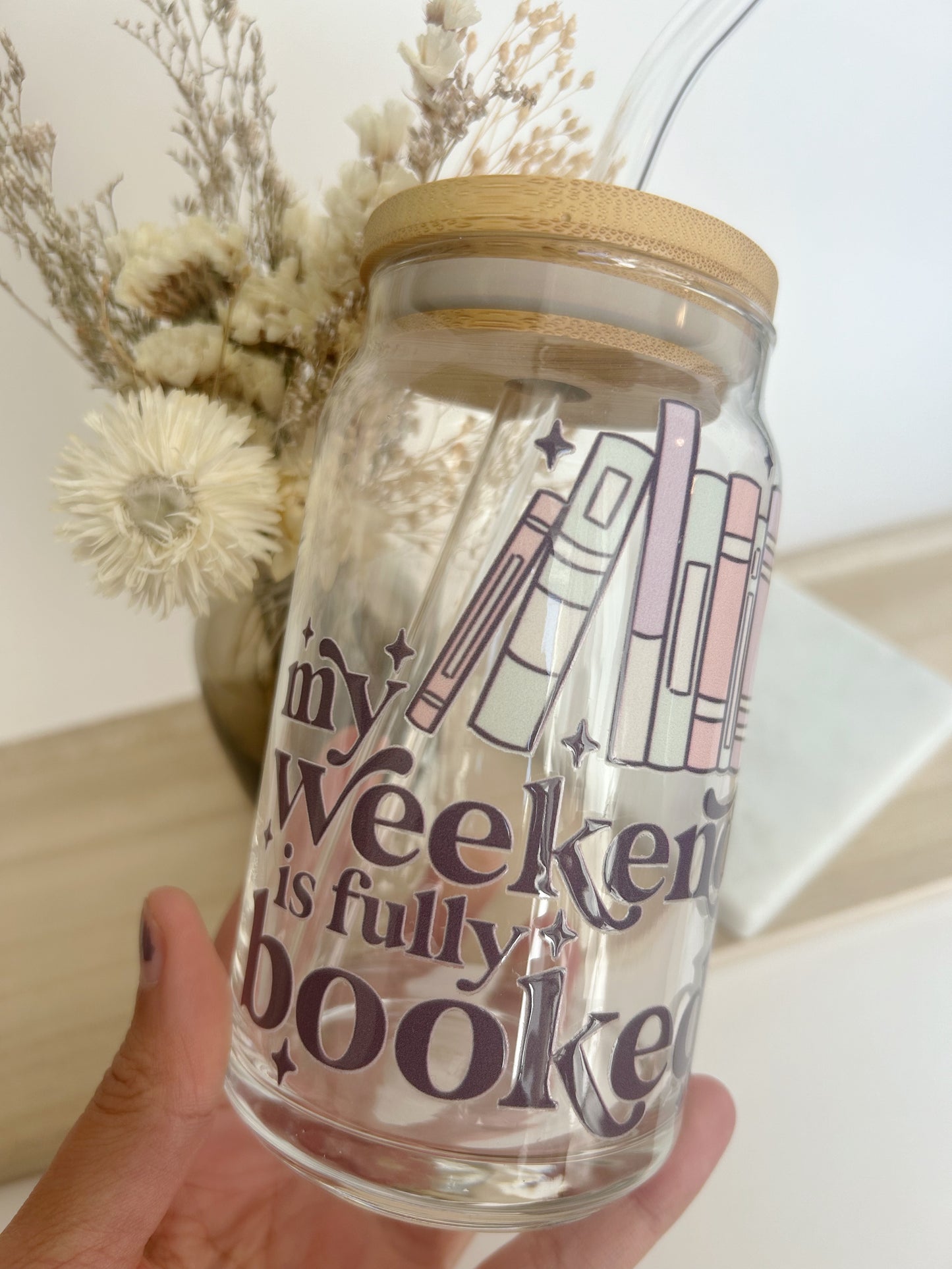 MY WEEKEND IS FULLY BOOKED  // GLASSWARE