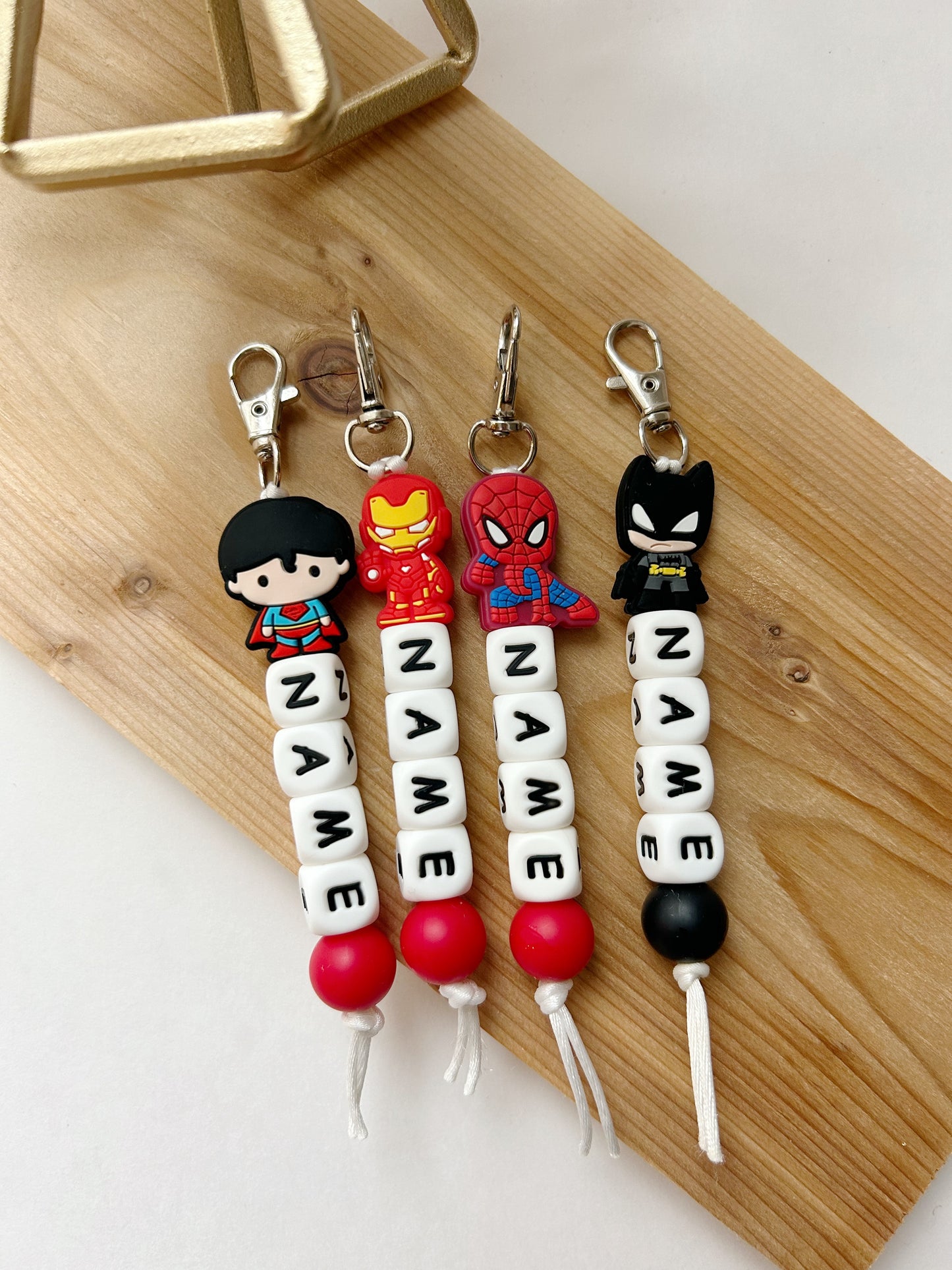 SUPER HEROS // KEYCHAINS