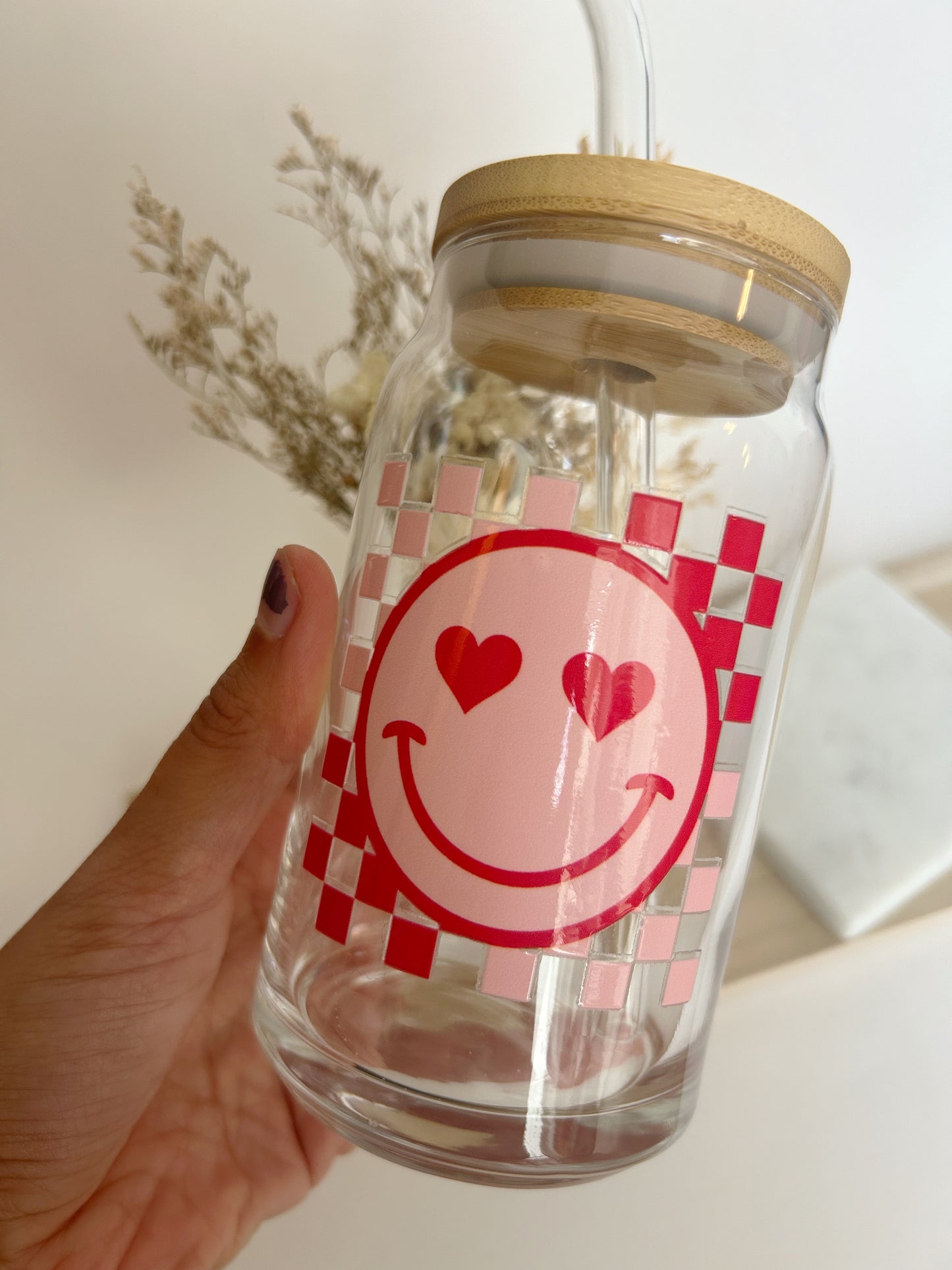 HEART EYES SMILEY // GLASSWARE