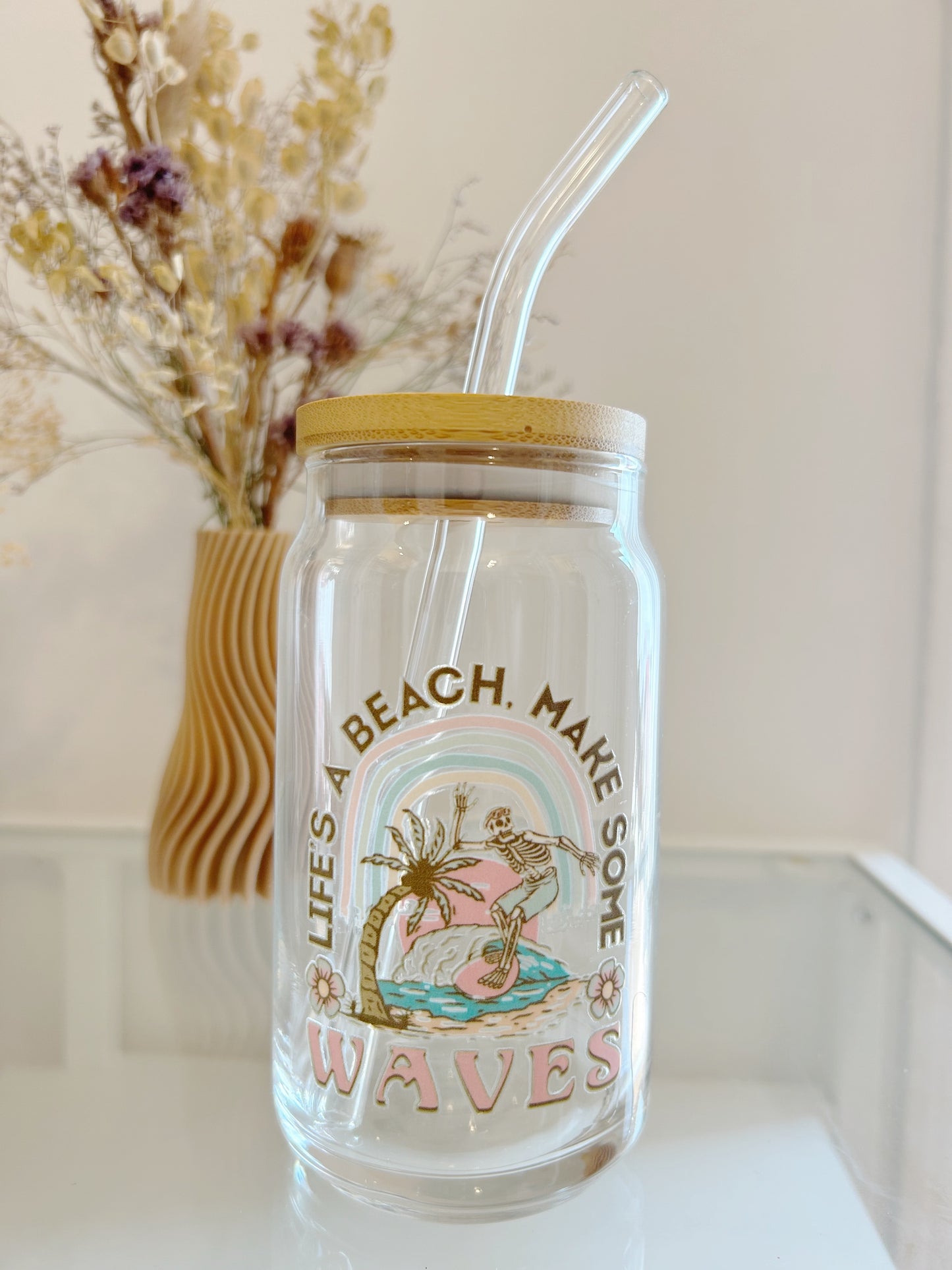 LIFES A BEACH // GLASSWARE